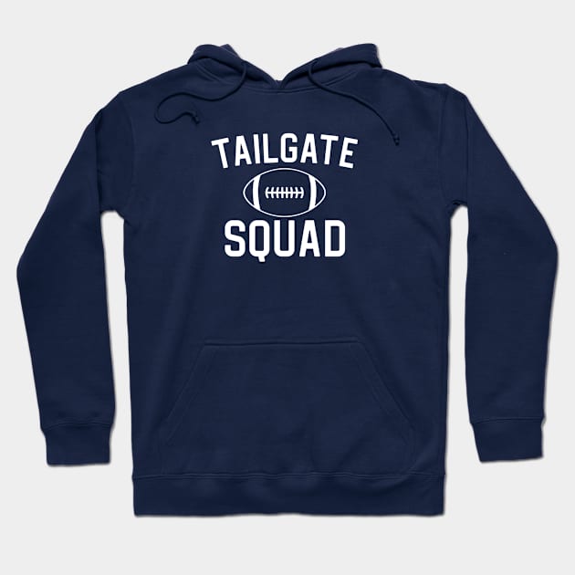 Football Lover Gift Tailgate Squad Hoodie by kmcollectible